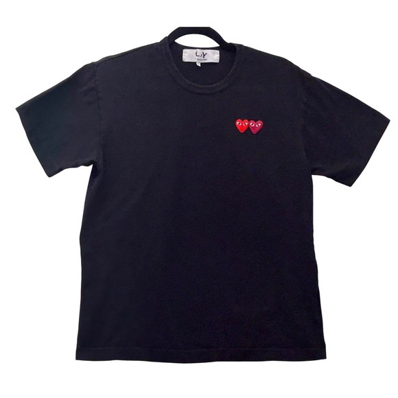 Comme des Garcons Other - Comme des Garcons Play Shirt Black Large